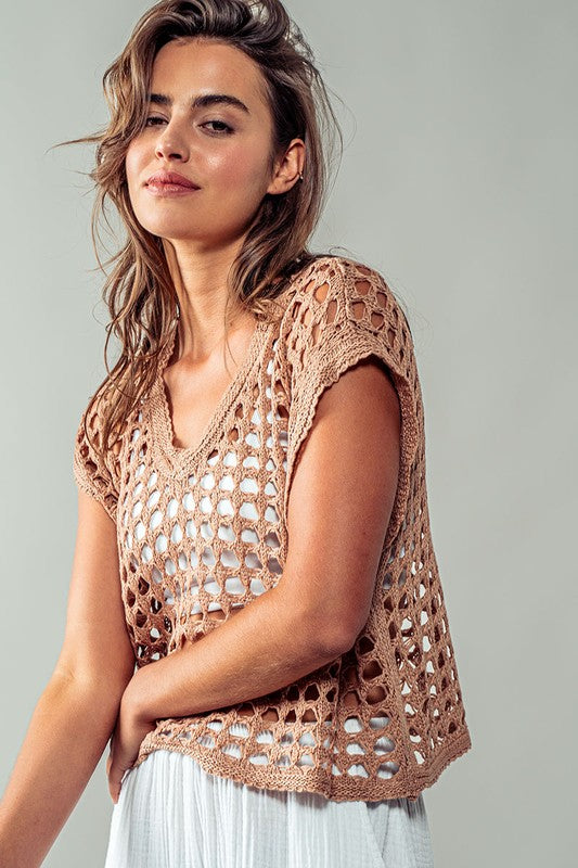 Crochet Tank - SALE