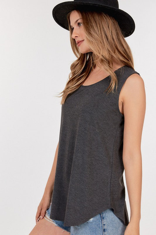 Scoop Neck Tank - sale