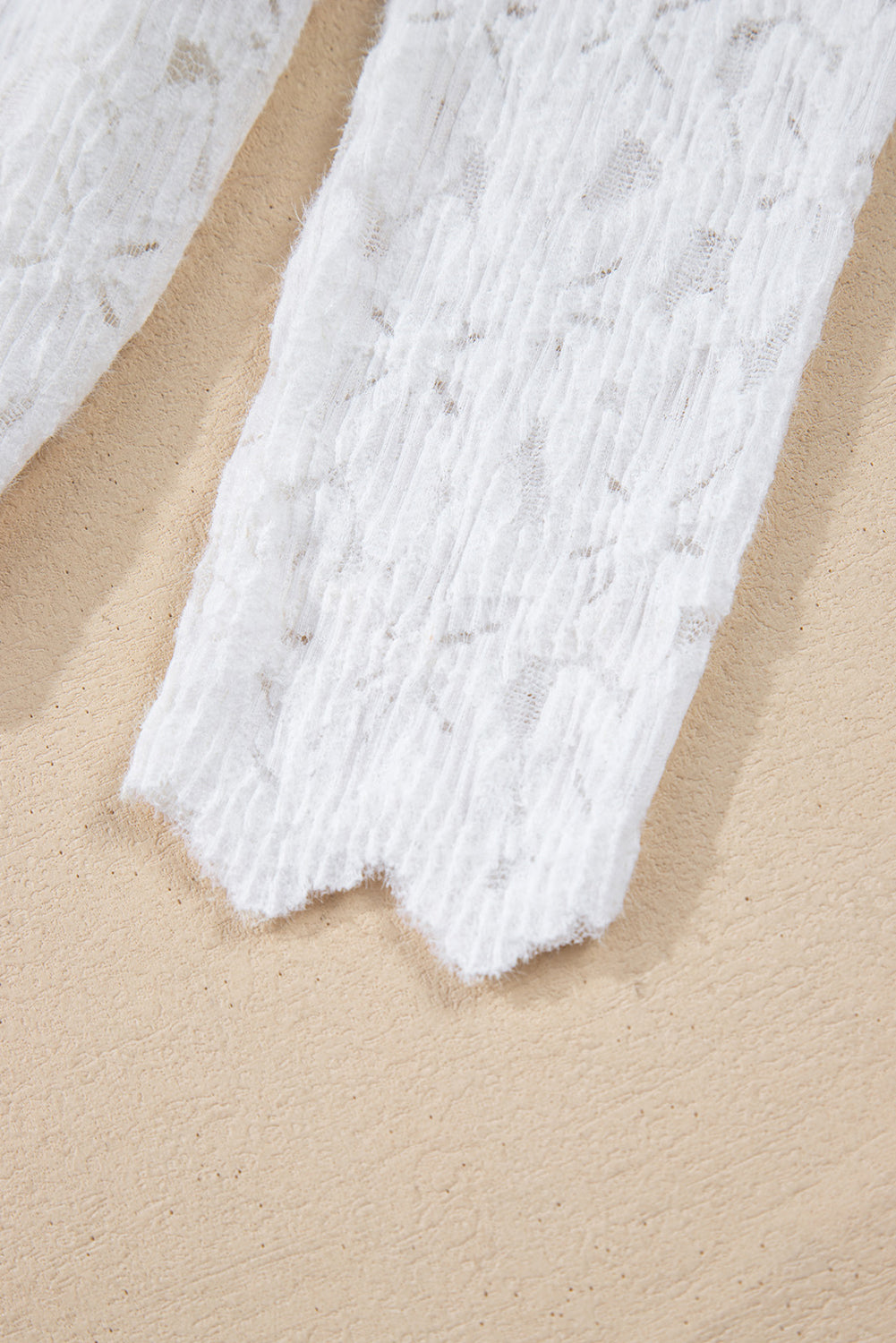 Sheer Mock Lace Top