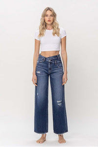 Abby Relaxed Fit Crossover Jean