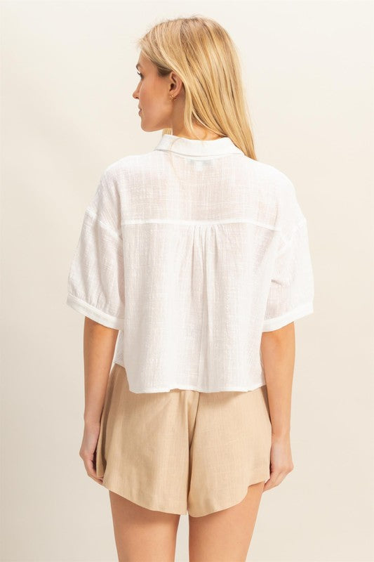 Bonnie White Blouse