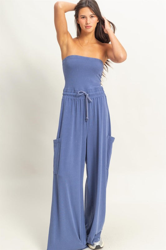 Izzy Indigo Jumpsuit
