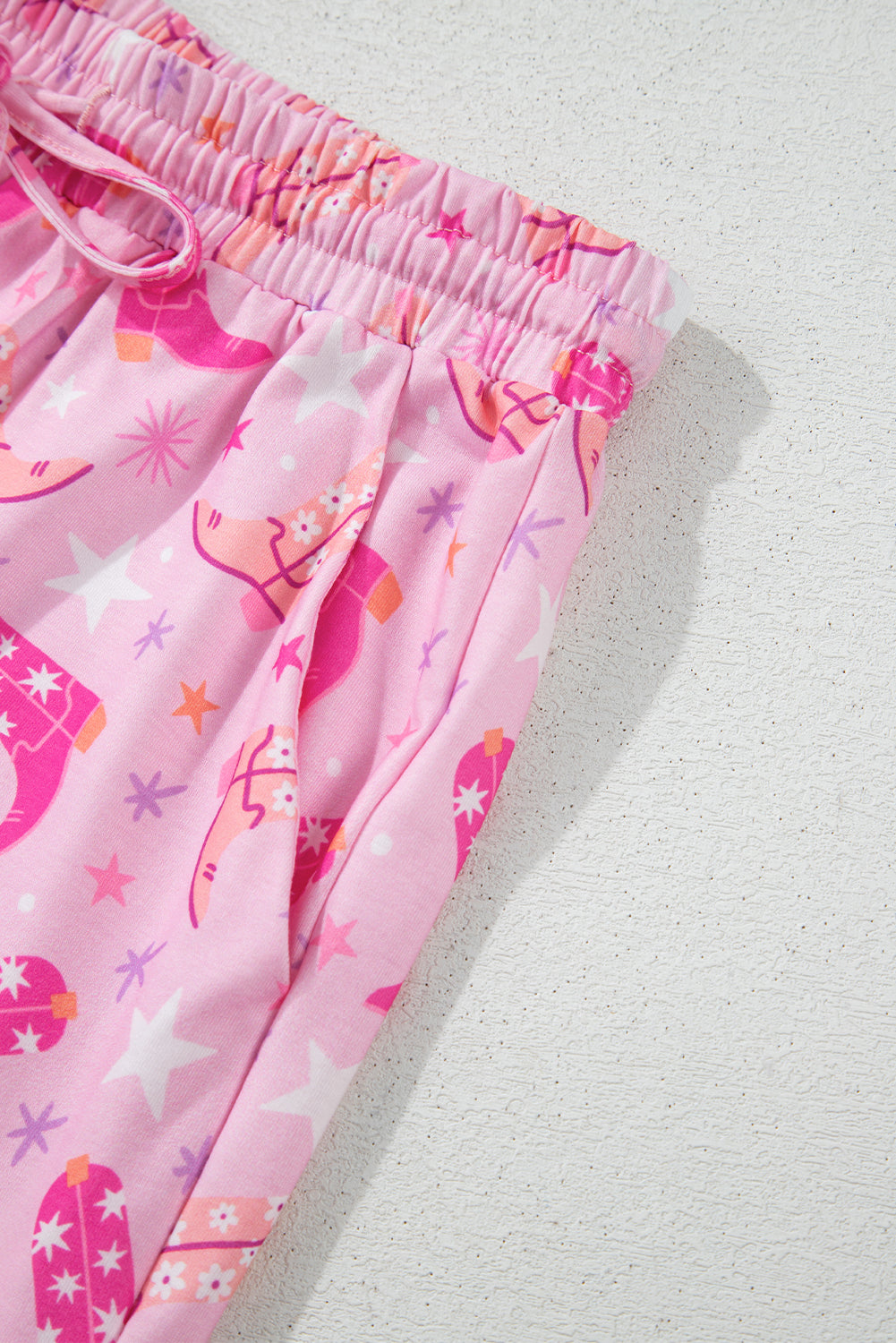 Phoebe Pink Western PJ SET