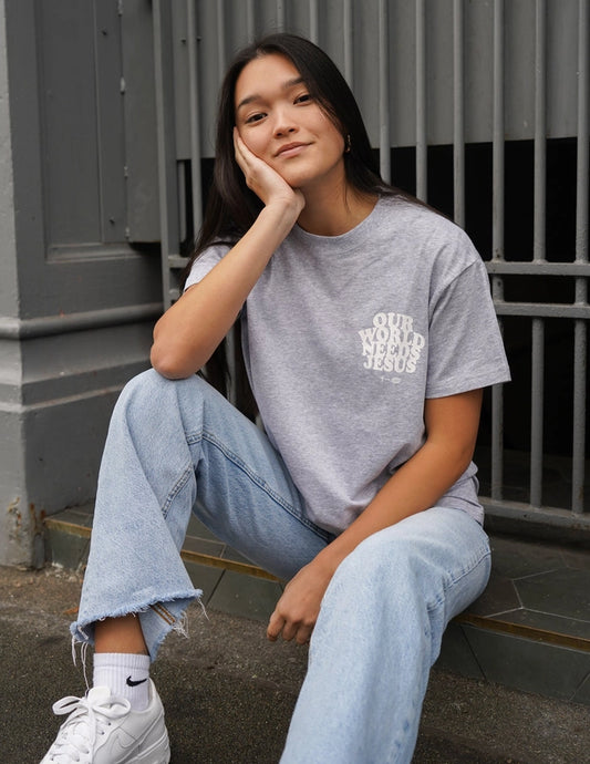 World Needs Jesus Tee - sale