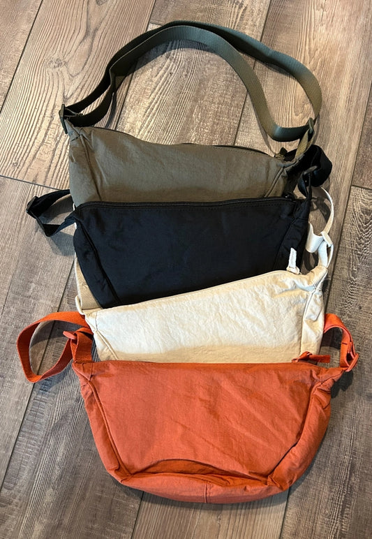 Nylon Crescent Crossbody