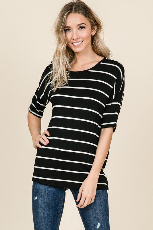 Basic Stripe Tee