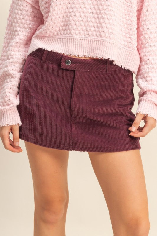 Courtney Corduroy Skort