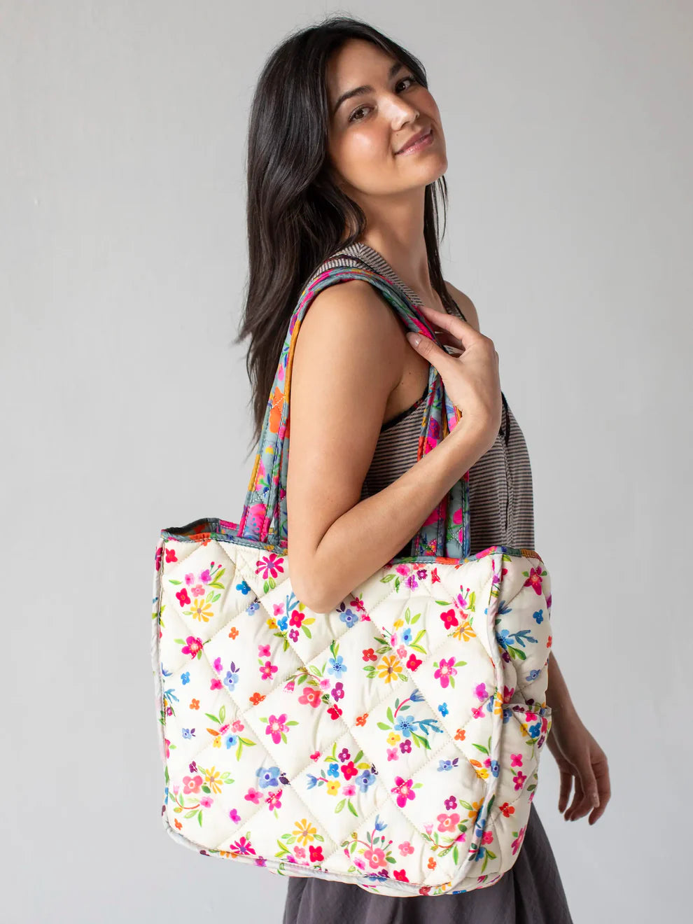 Reversible Puffy Tote