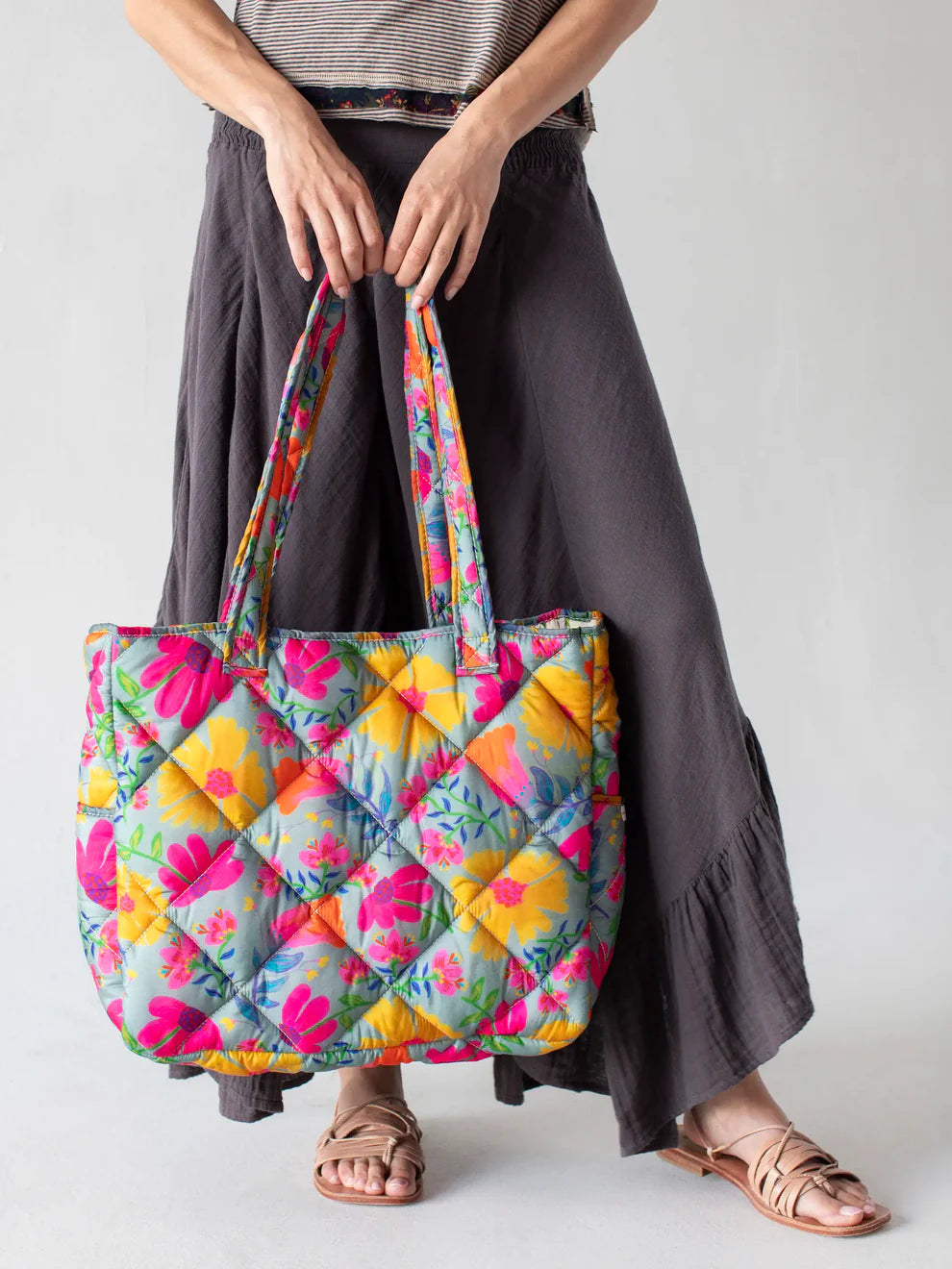 Reversible Puffy Tote