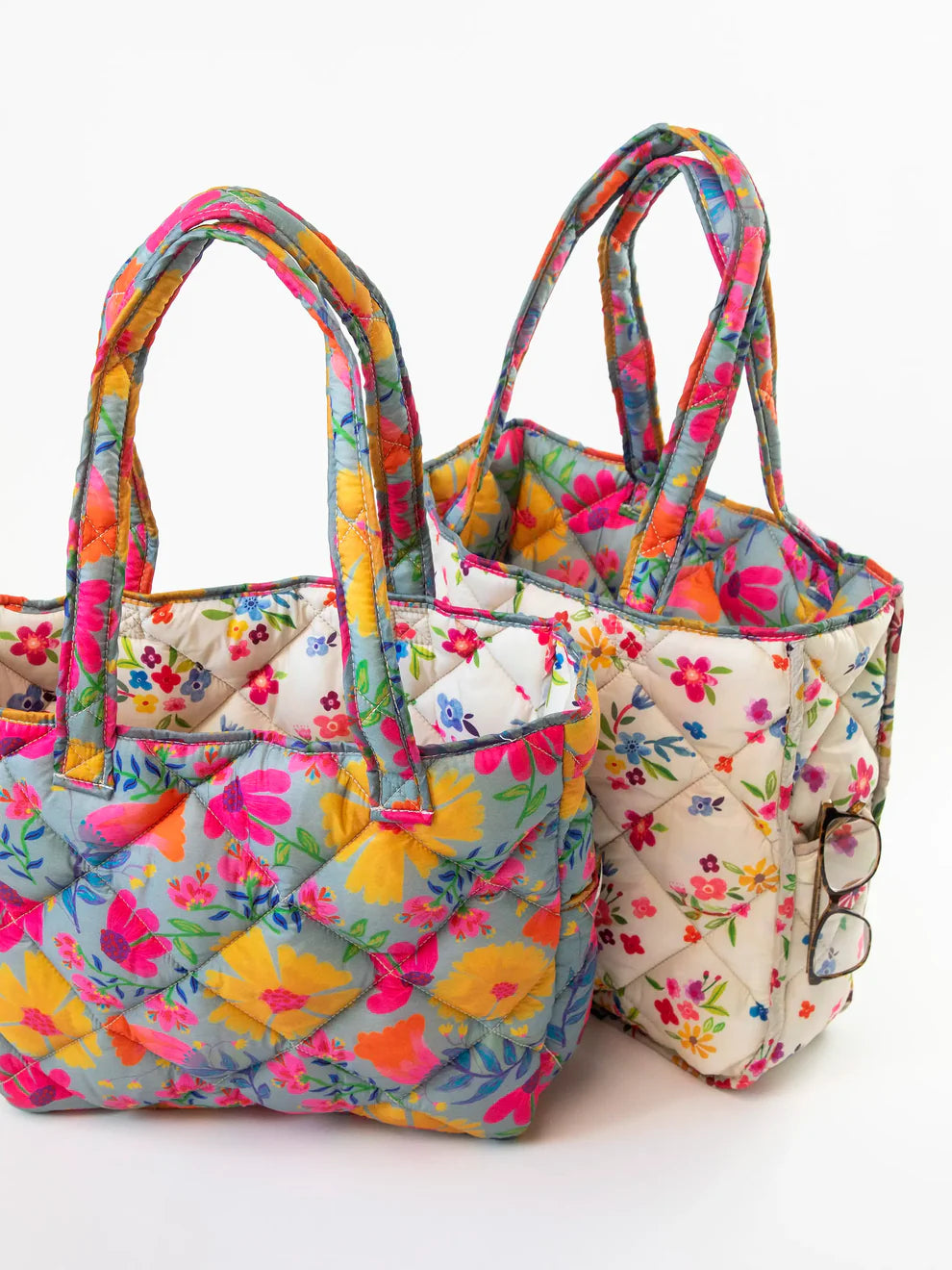 Reversible Puffy Tote