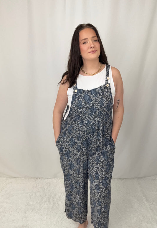 Izzy Ikat Jumpsuit