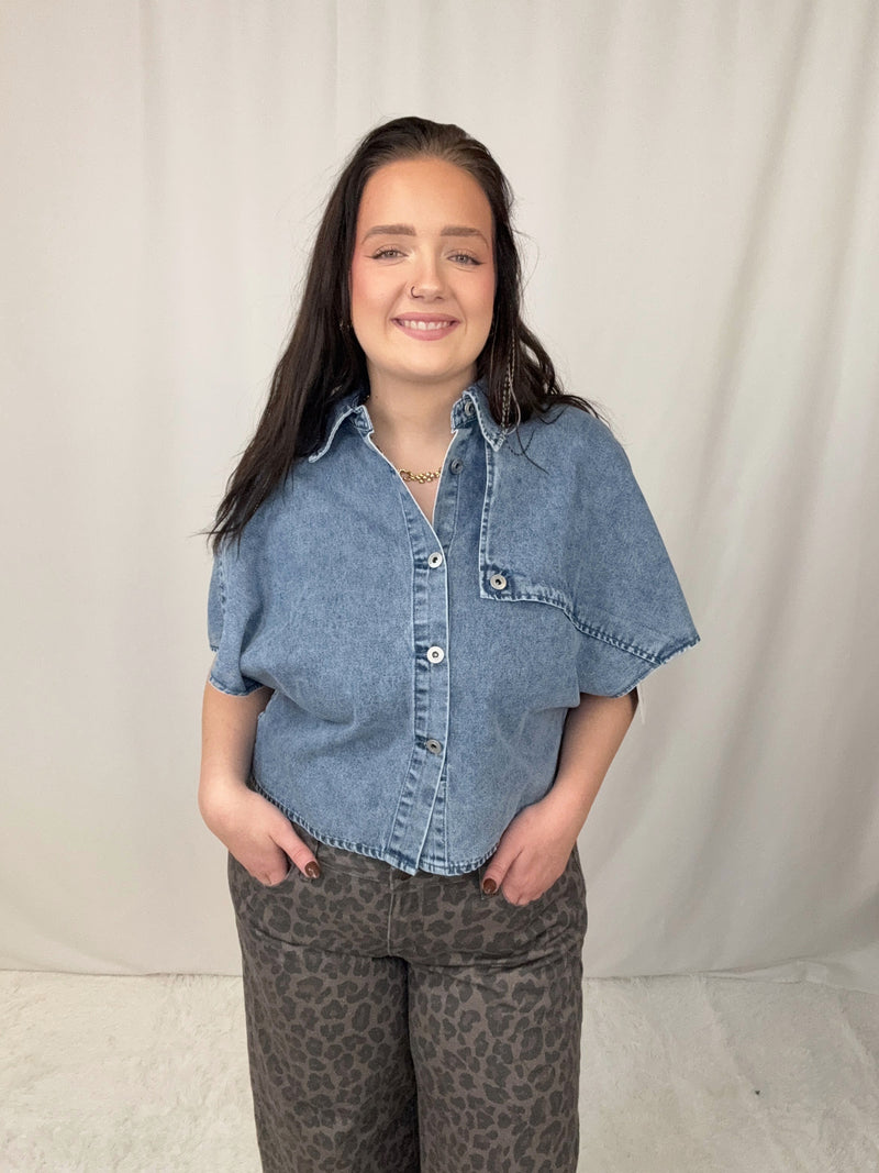 Denim Casual Shirt