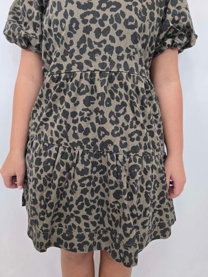 Lia Leopard Dress