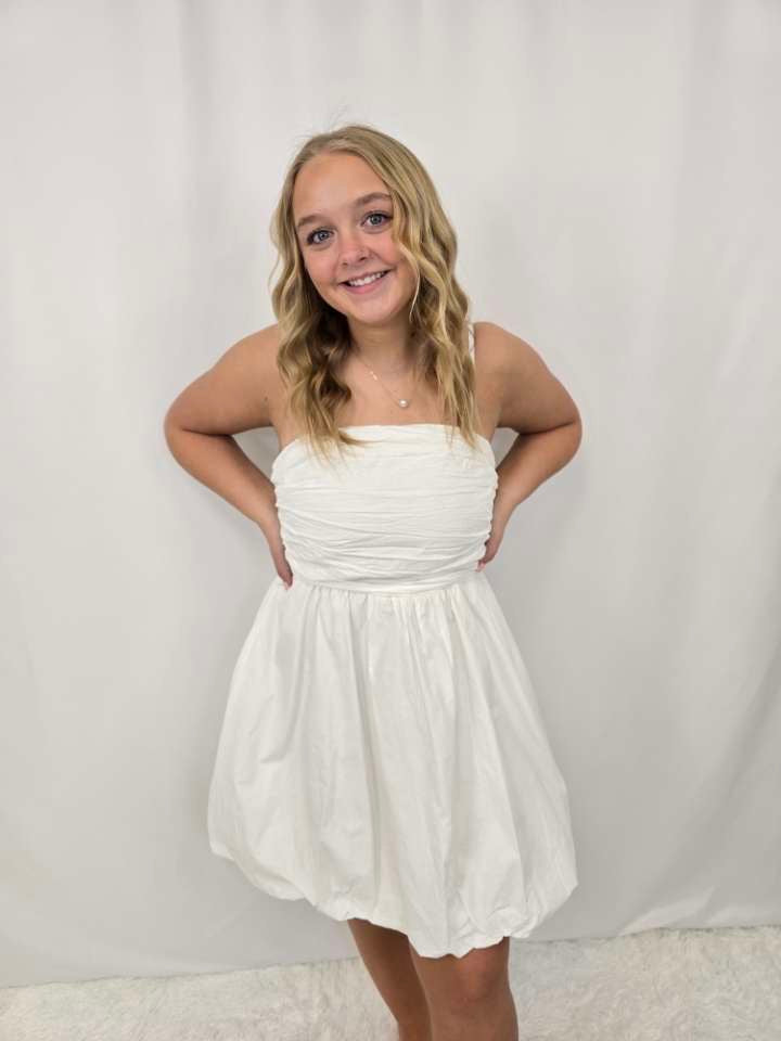 Whitney White Dress