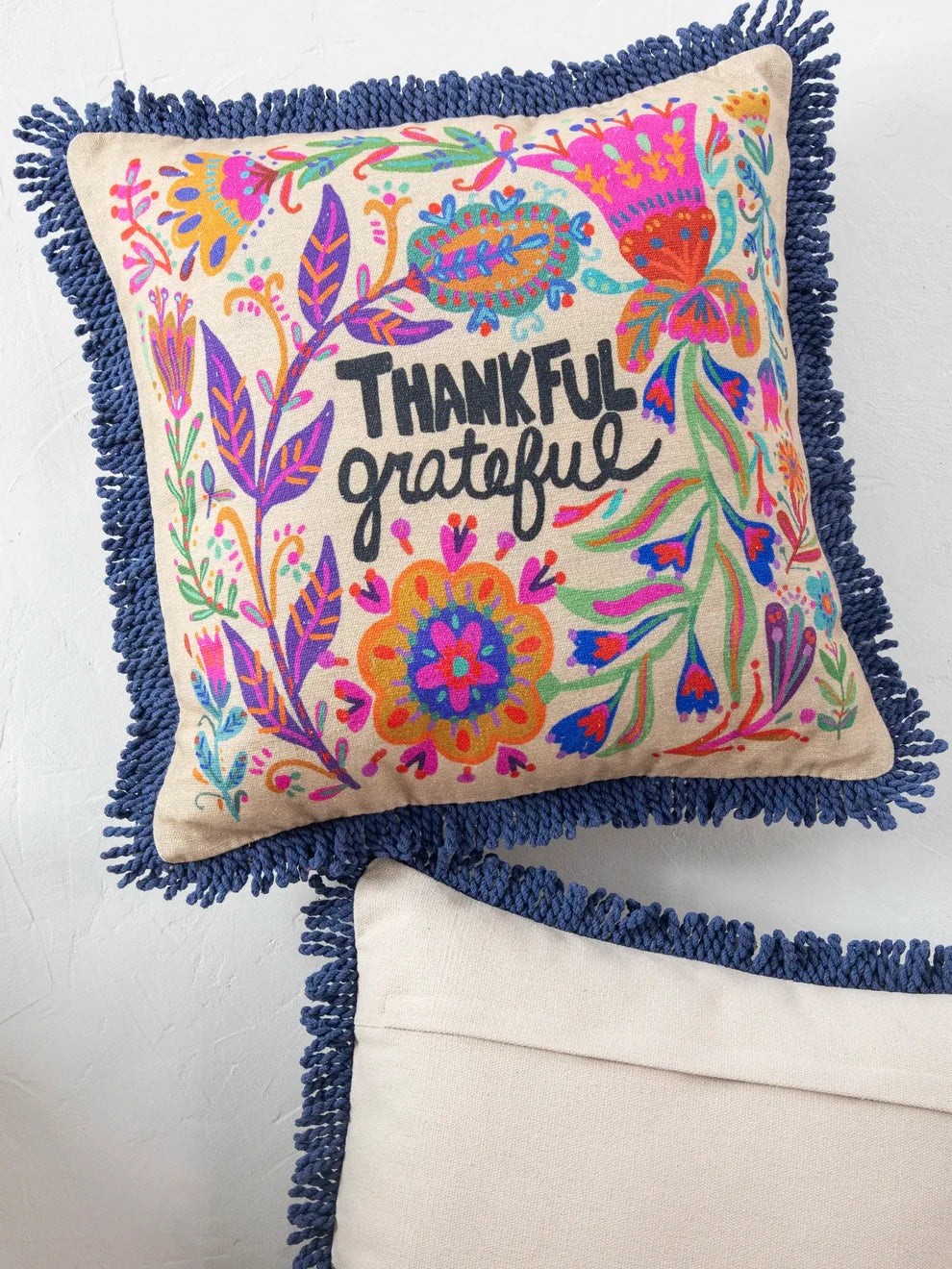 Thankful Grateful Pillow