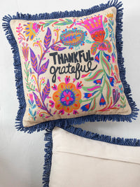 Thankful Grateful Pillow