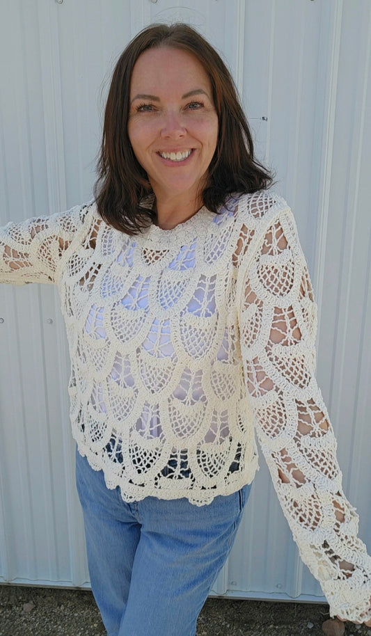 Crissi Crochet Top - ONE SIZE