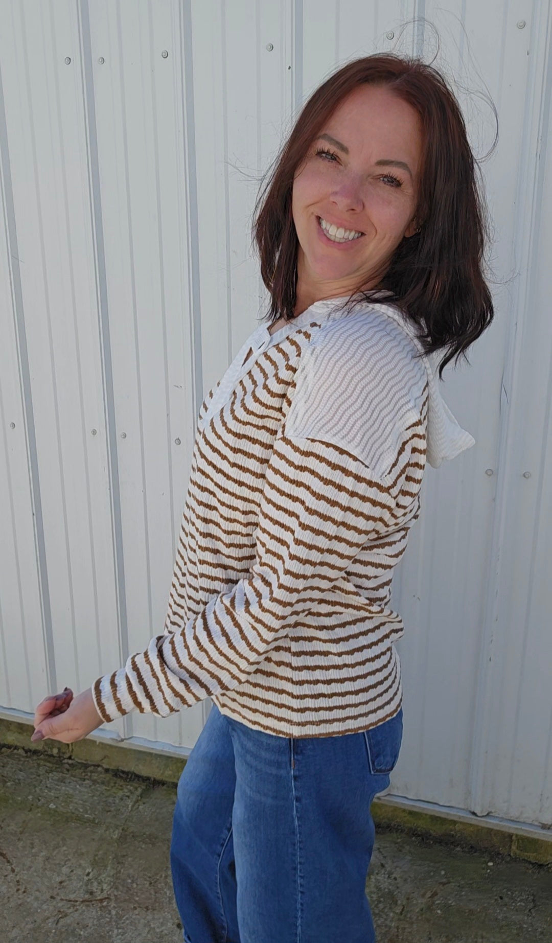 Haisley Hooded Top