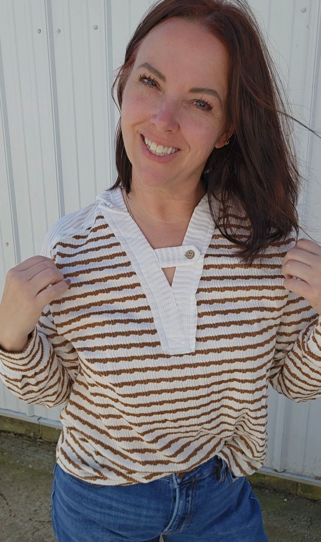 Haisley Hooded Top
