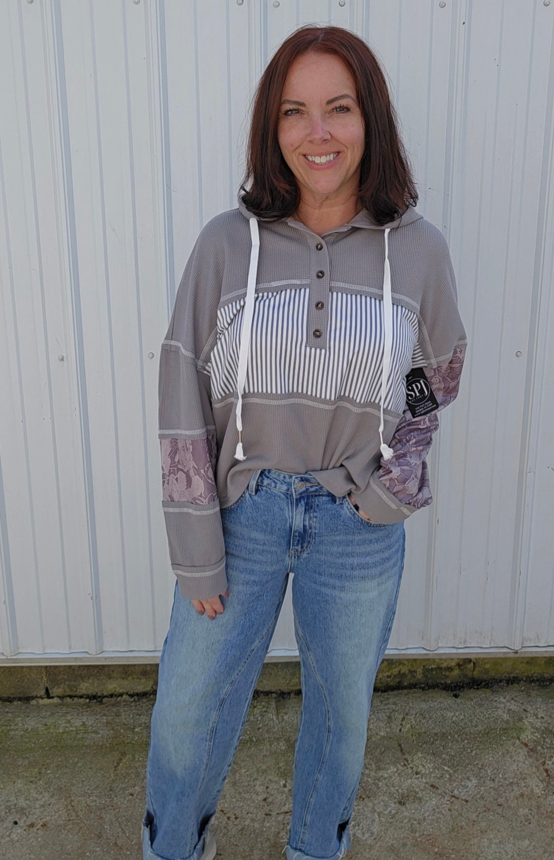 Gail Hooded Top