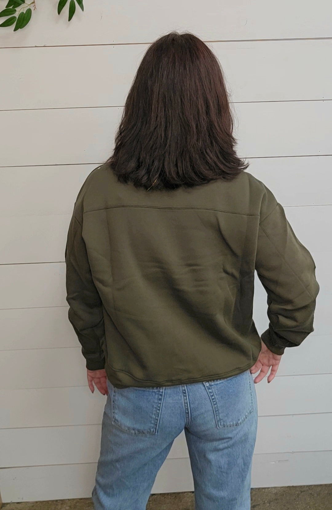 Oriana Half Zip Sweatshirt