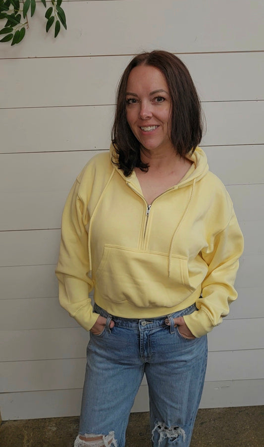 Half Zip Hoodie