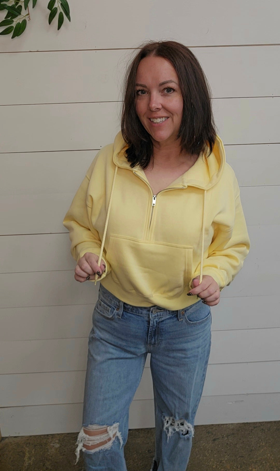 Half Zip Hoodie