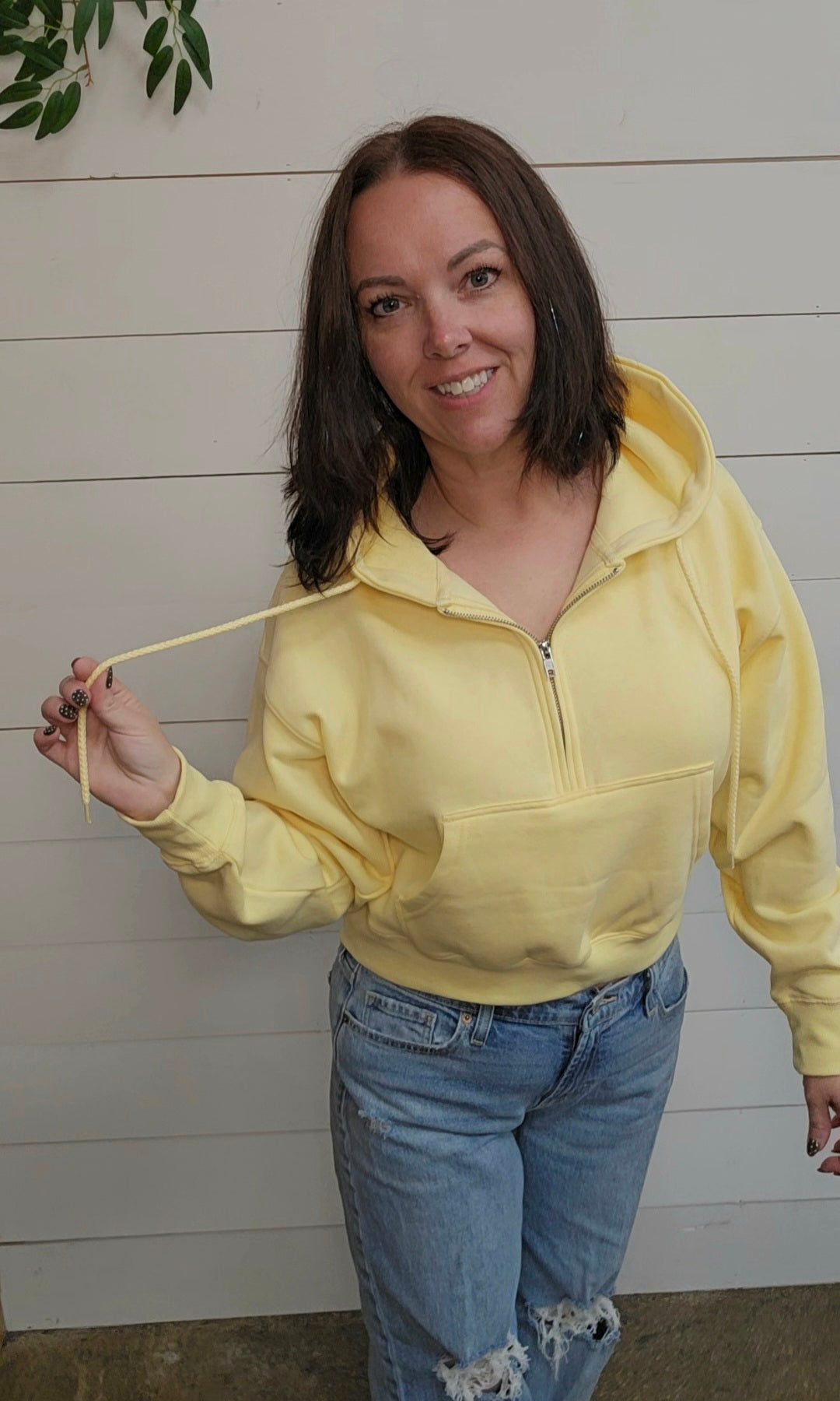 Half Zip Hoodie