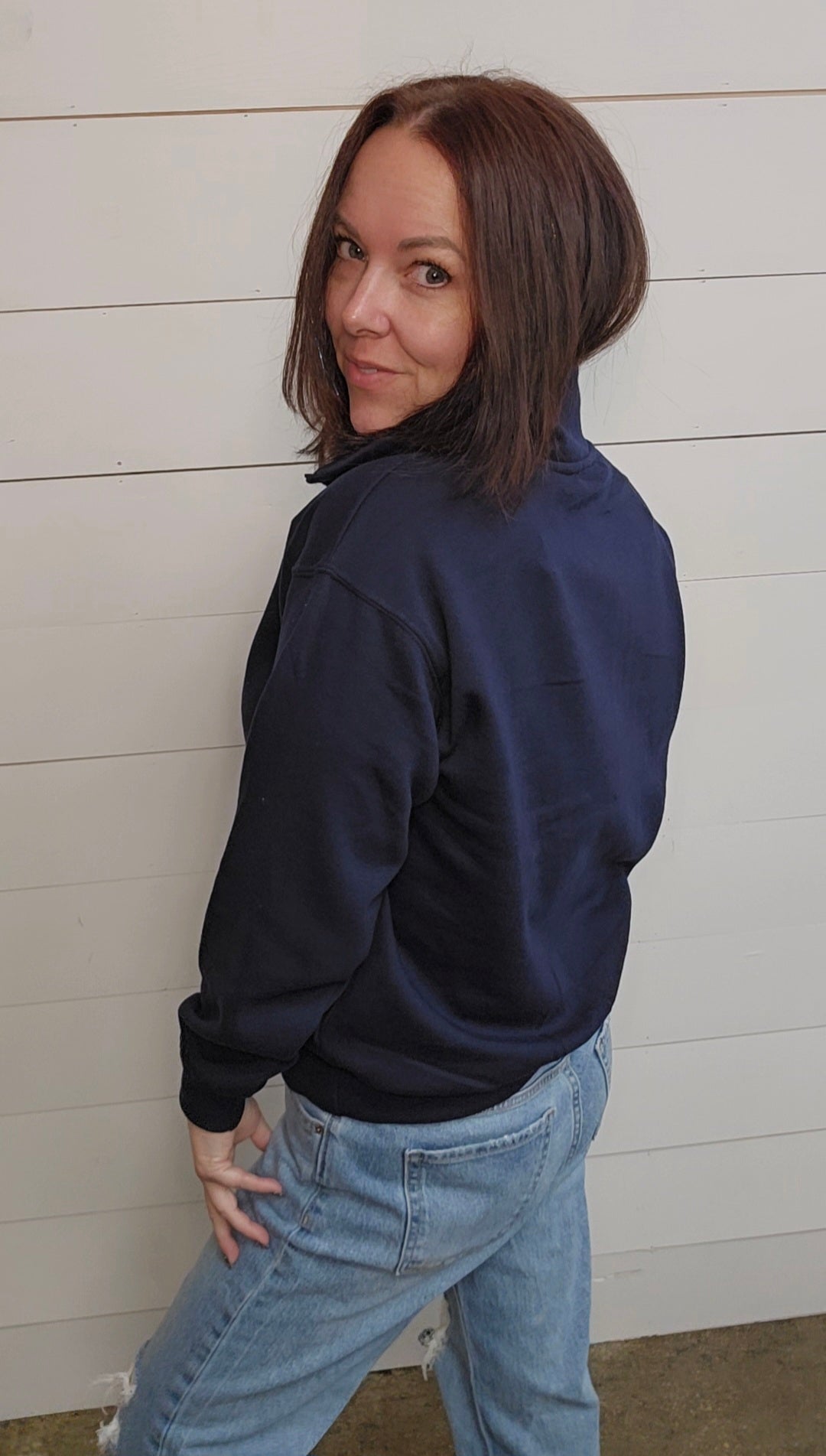 Half Zip Sweatshirt