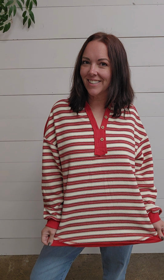 Cassidy Collared Top