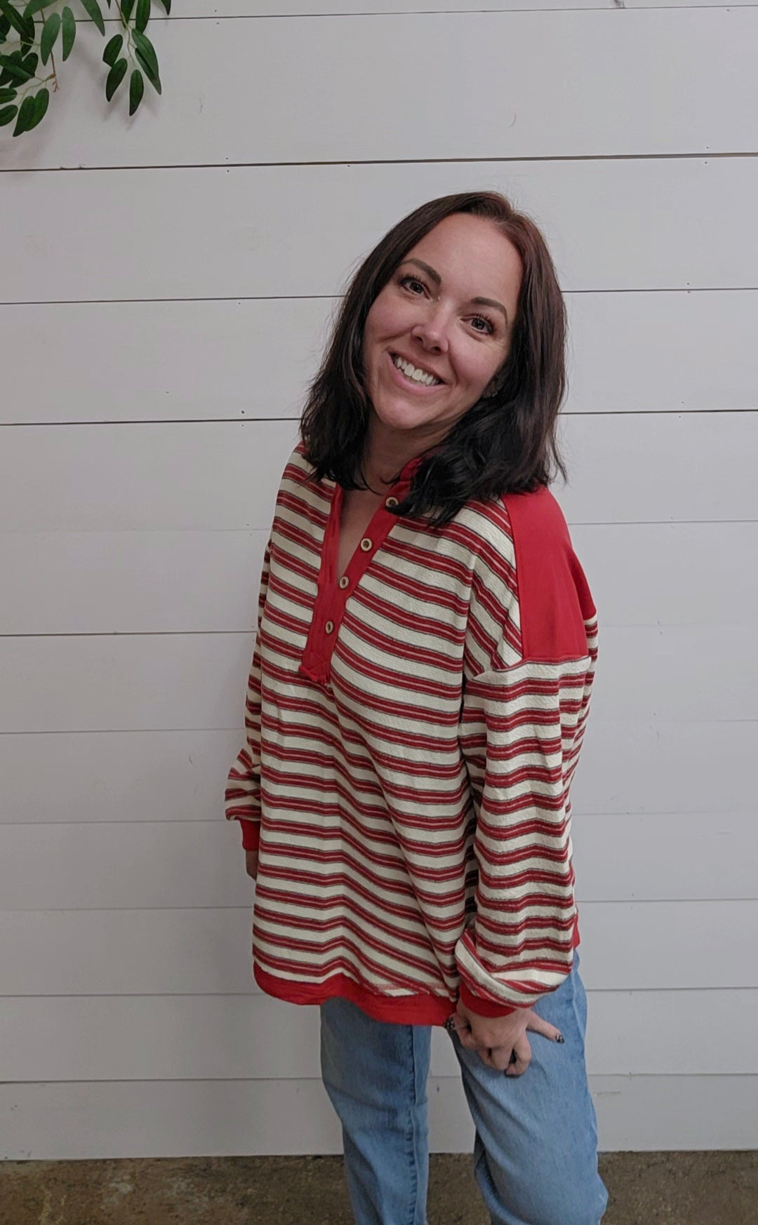Cassidy Collared Top