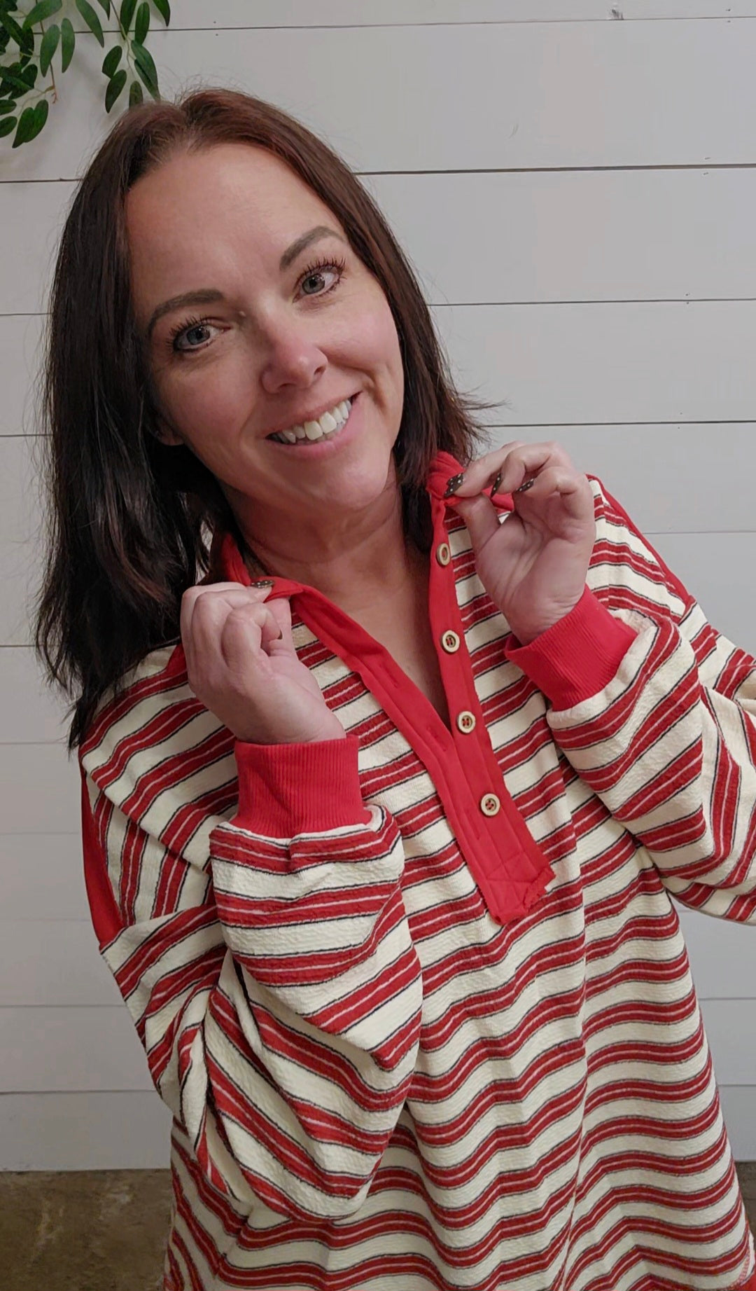 Cassidy Collared Top