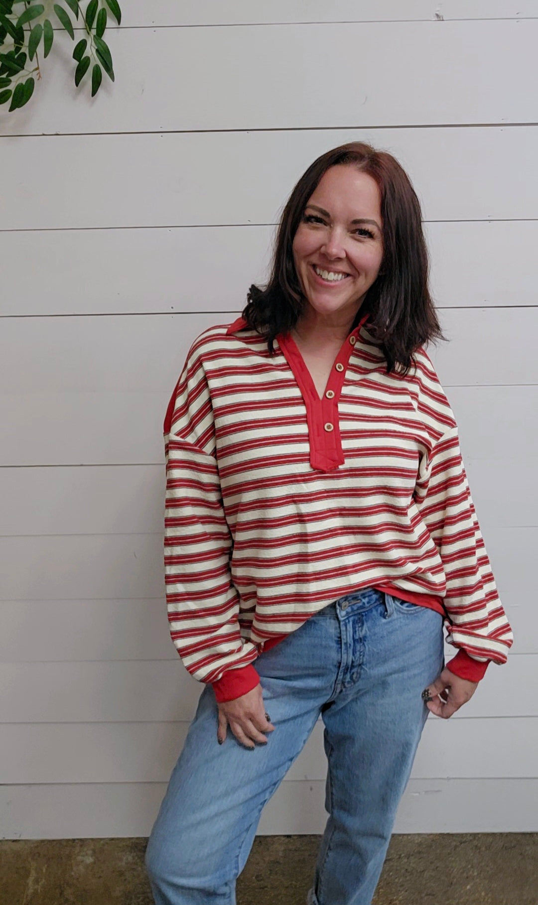 Cassidy Collared Top