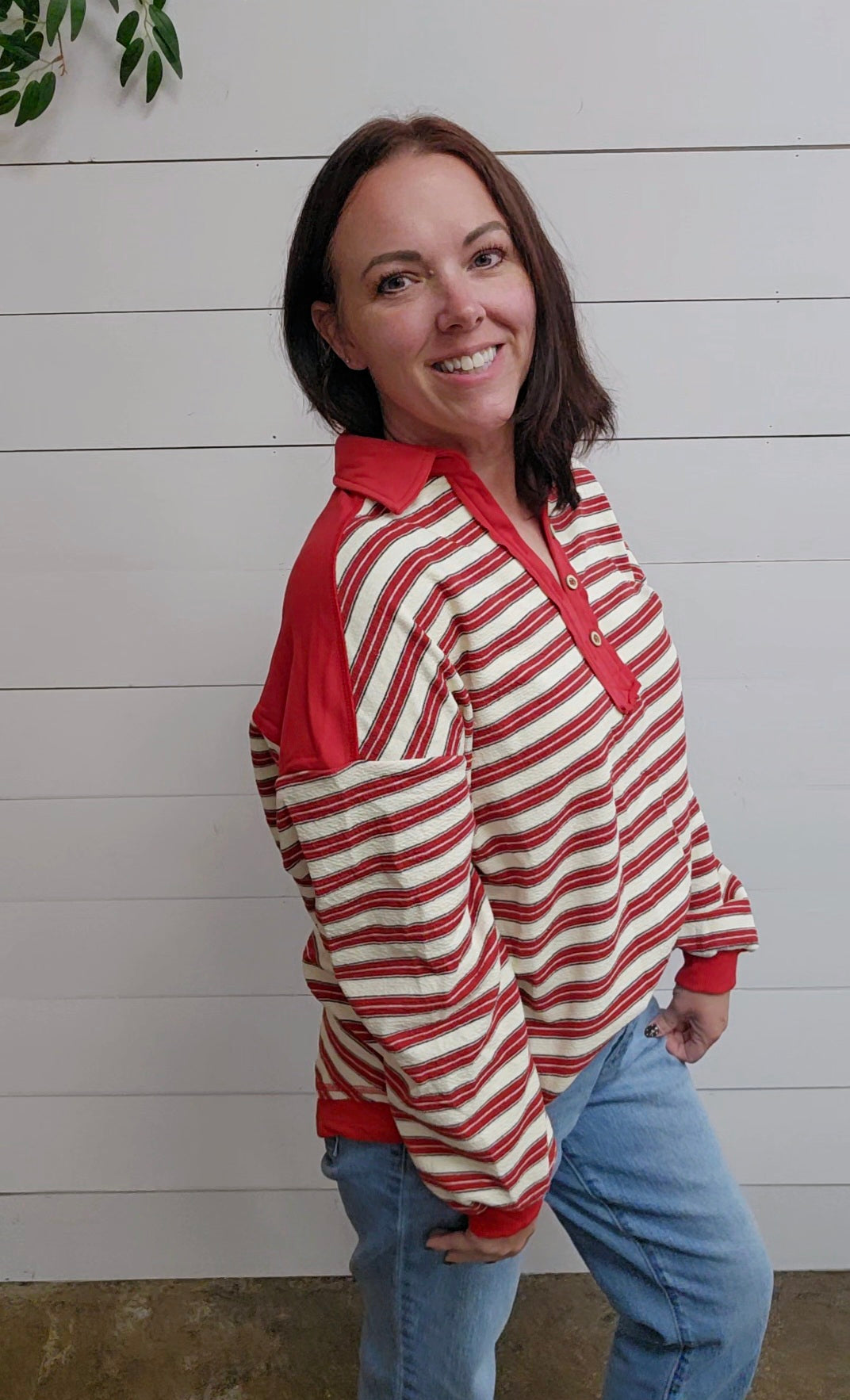 Cassidy Collared Top