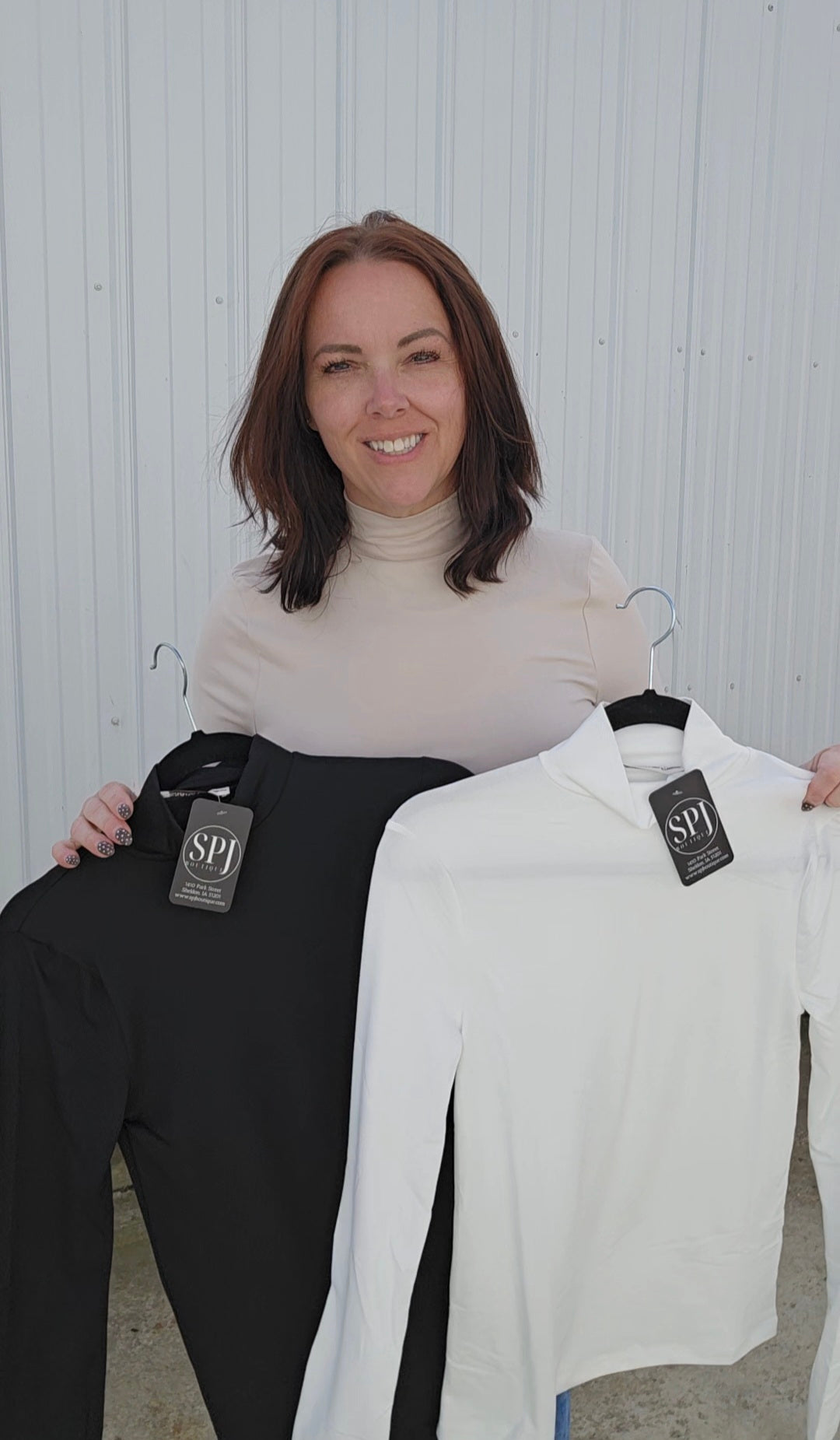Basic Mock Neck Top