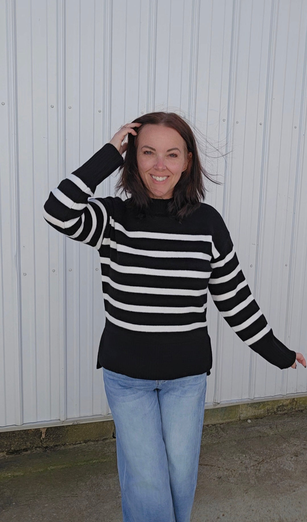 Bailey Stripe Sweater