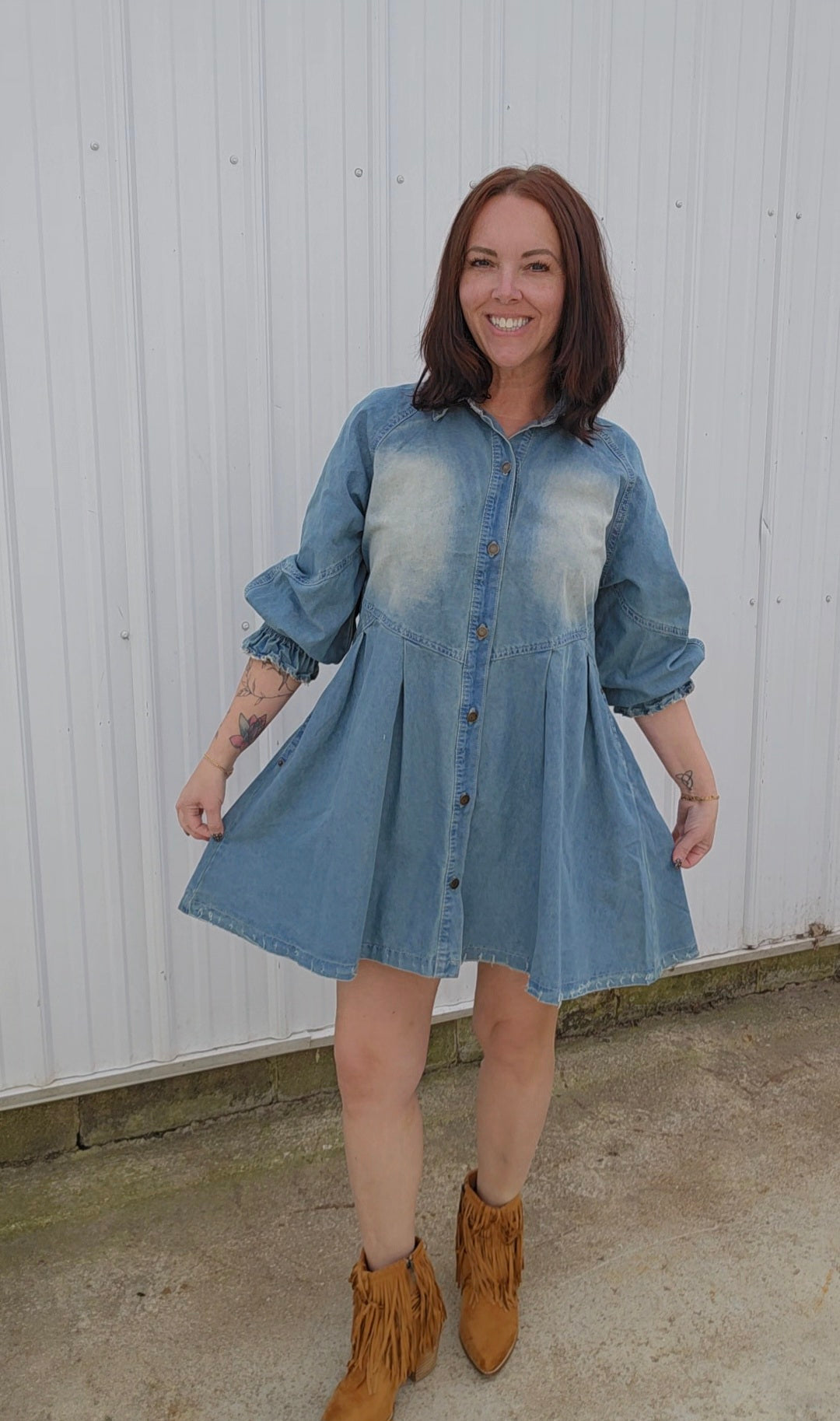 Dana Denim Dress