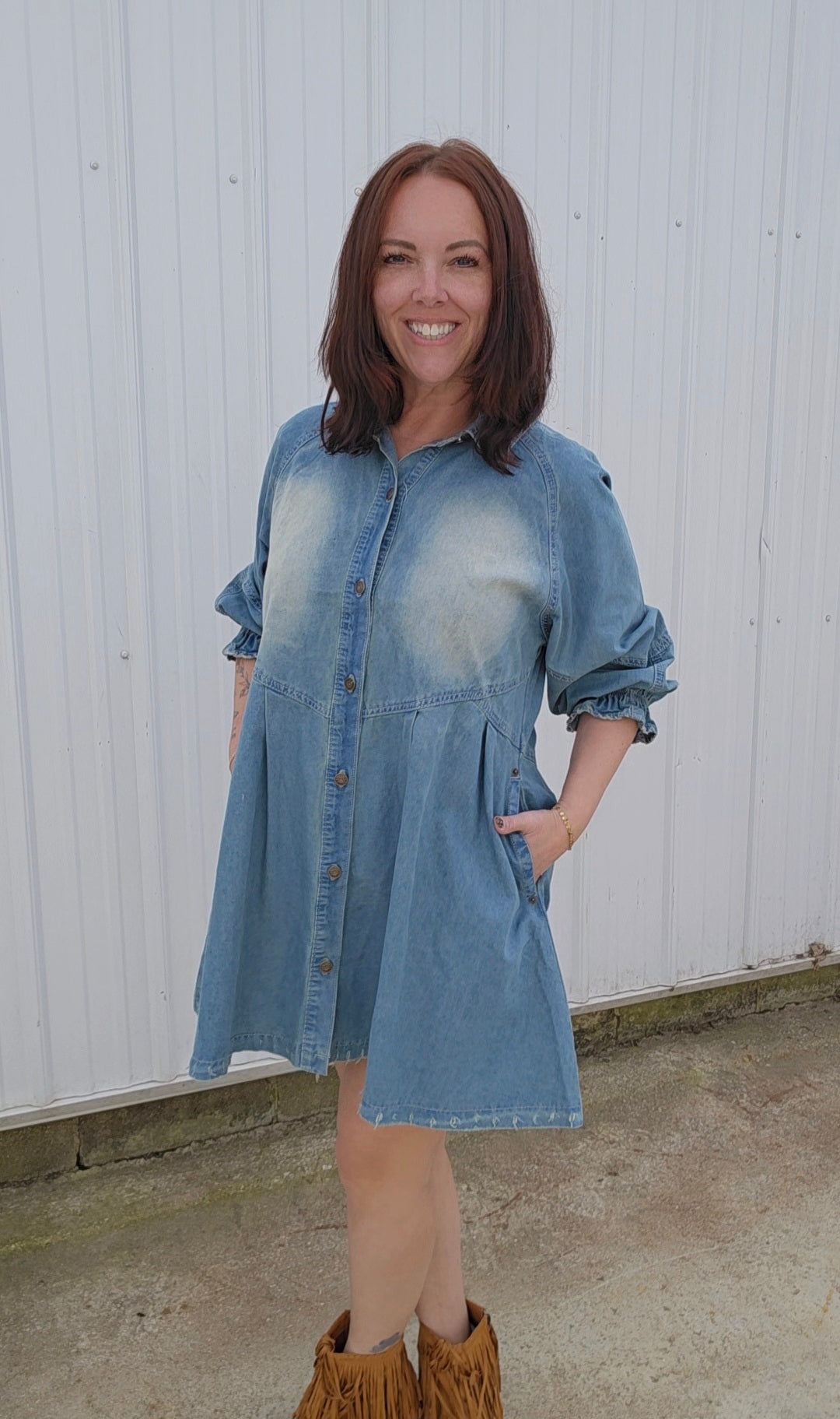 Dana Denim Dress