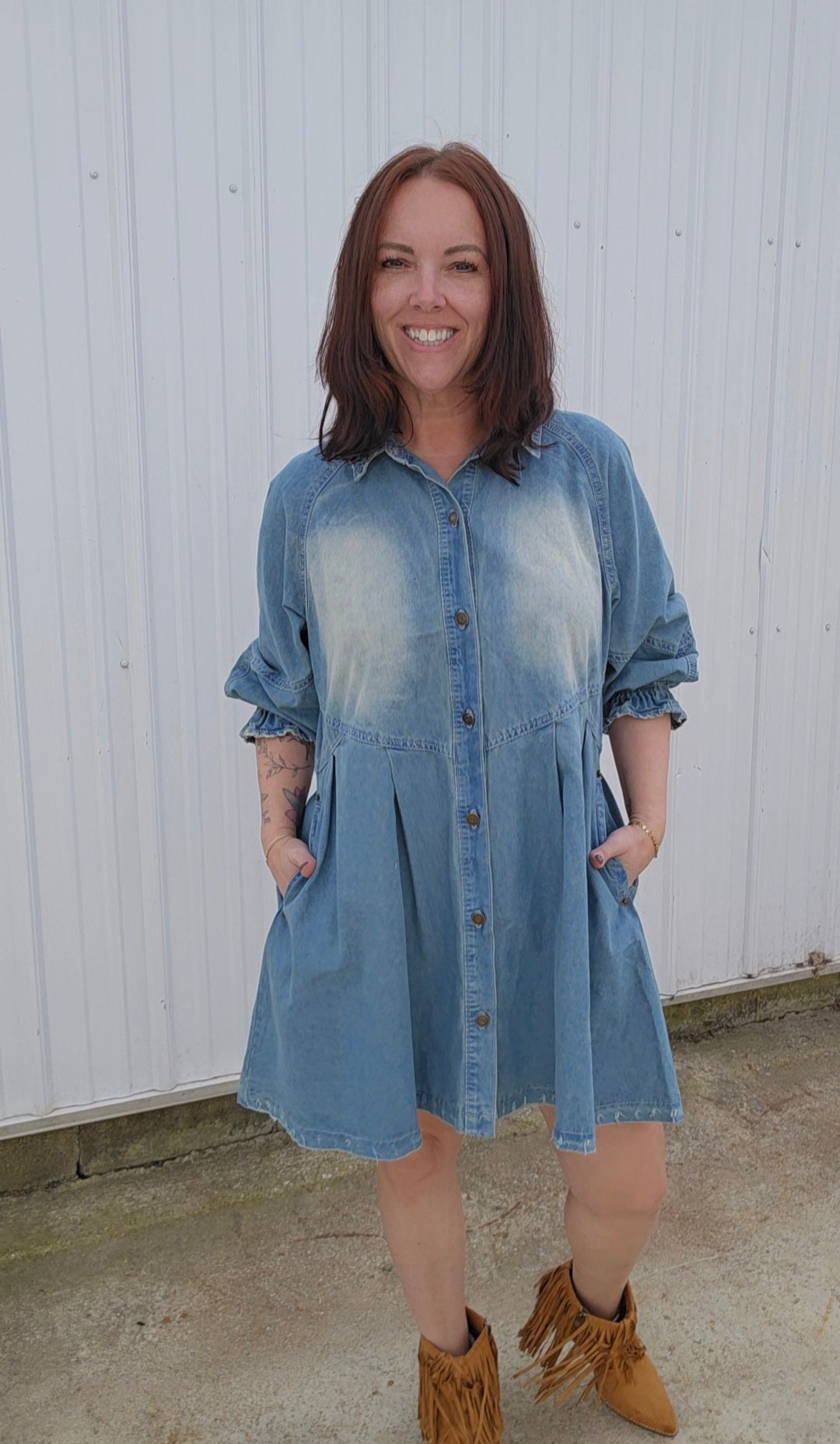 Dana Denim Dress
