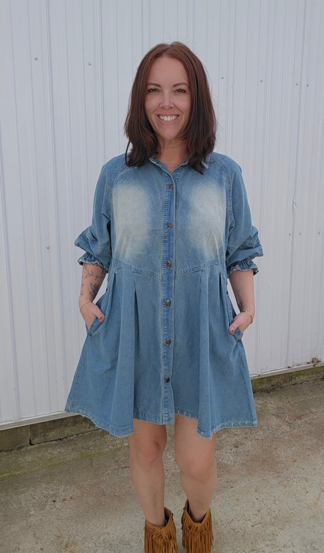 Dana Denim Dress