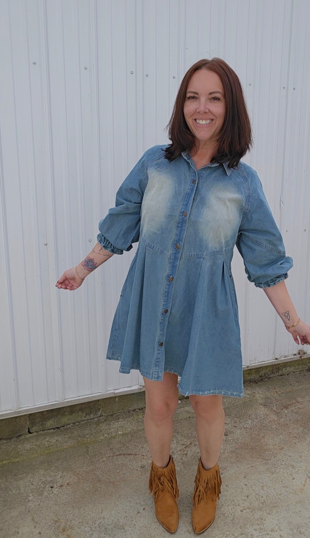 Dana Denim Dress