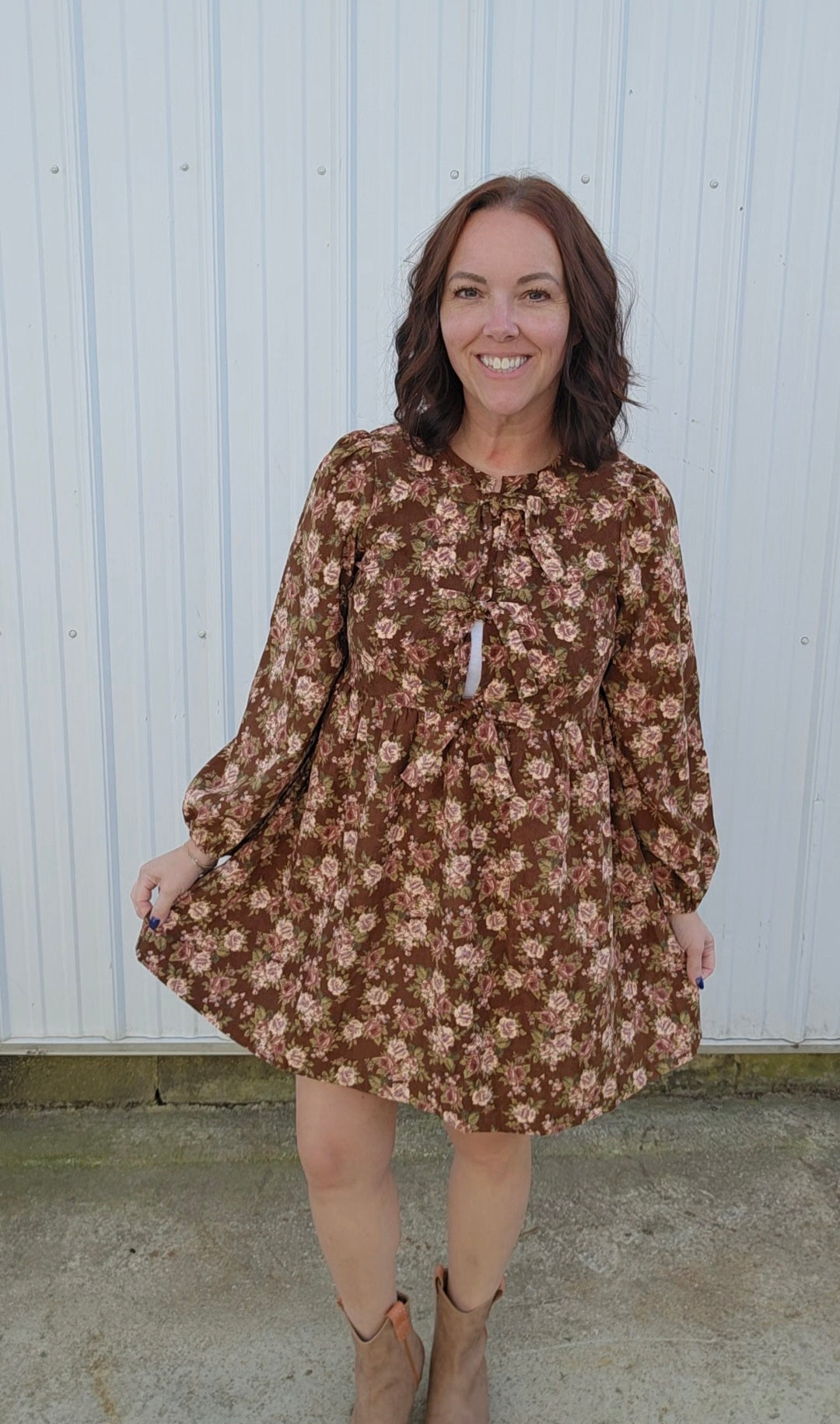 Beatrice Corduroy Dress