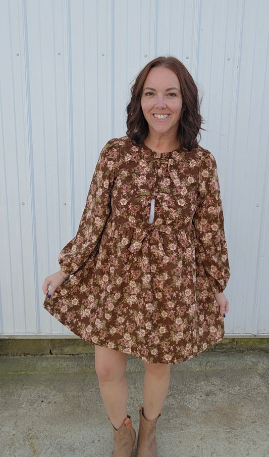 Beatrice Corduroy Dress