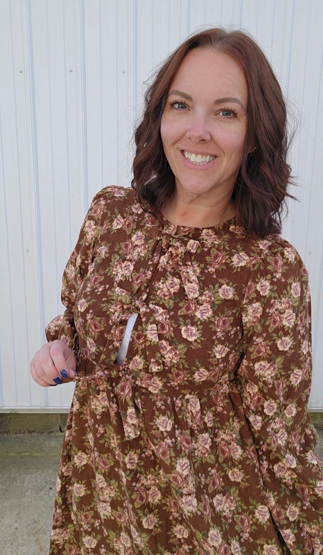Beatrice Corduroy Dress