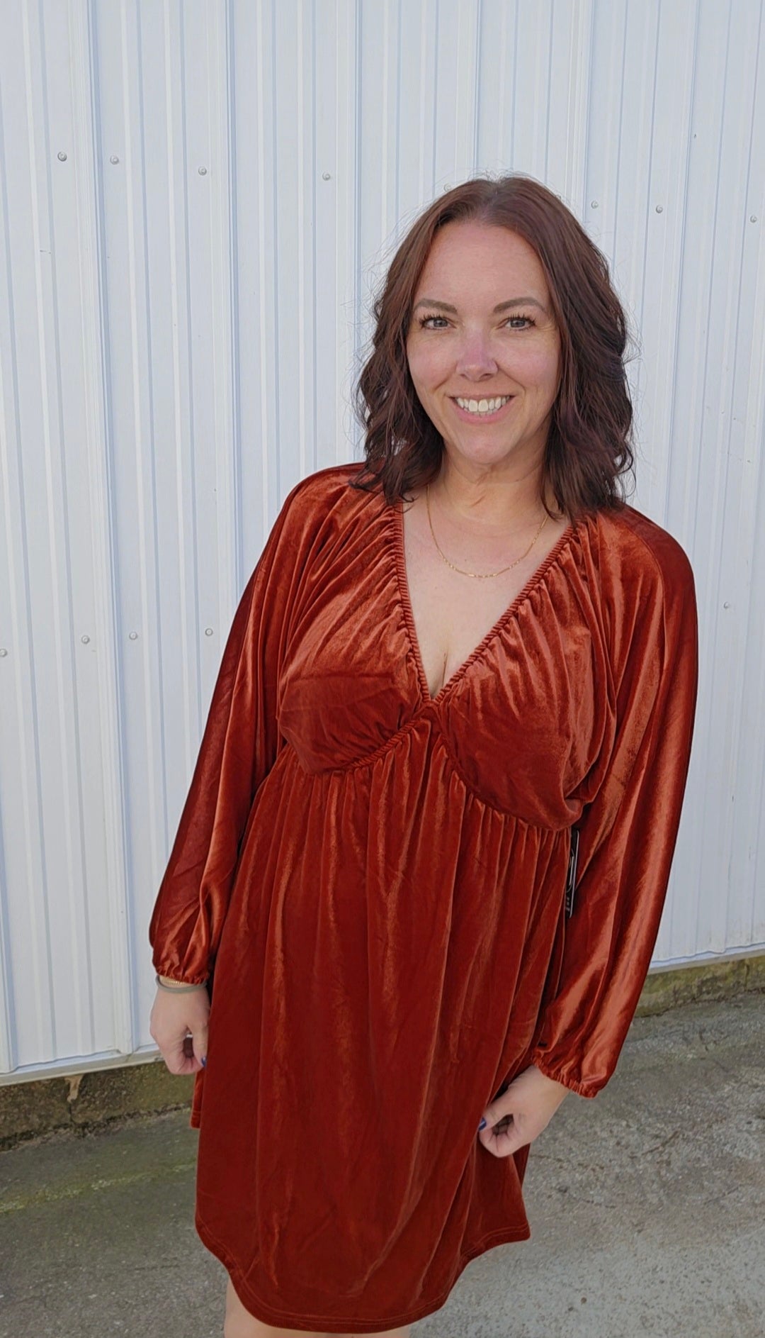 Vanessa Velvet Dress