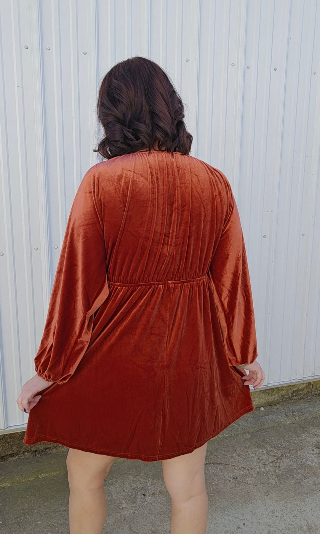 Vanessa Velvet Dress