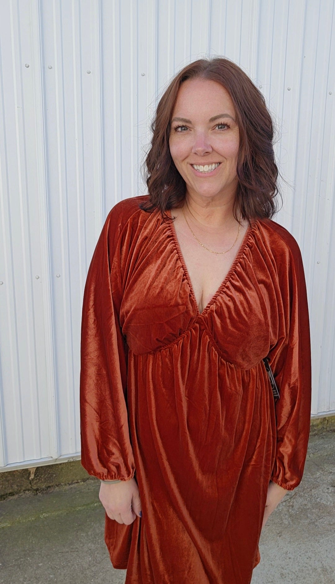 Vanessa Velvet Dress