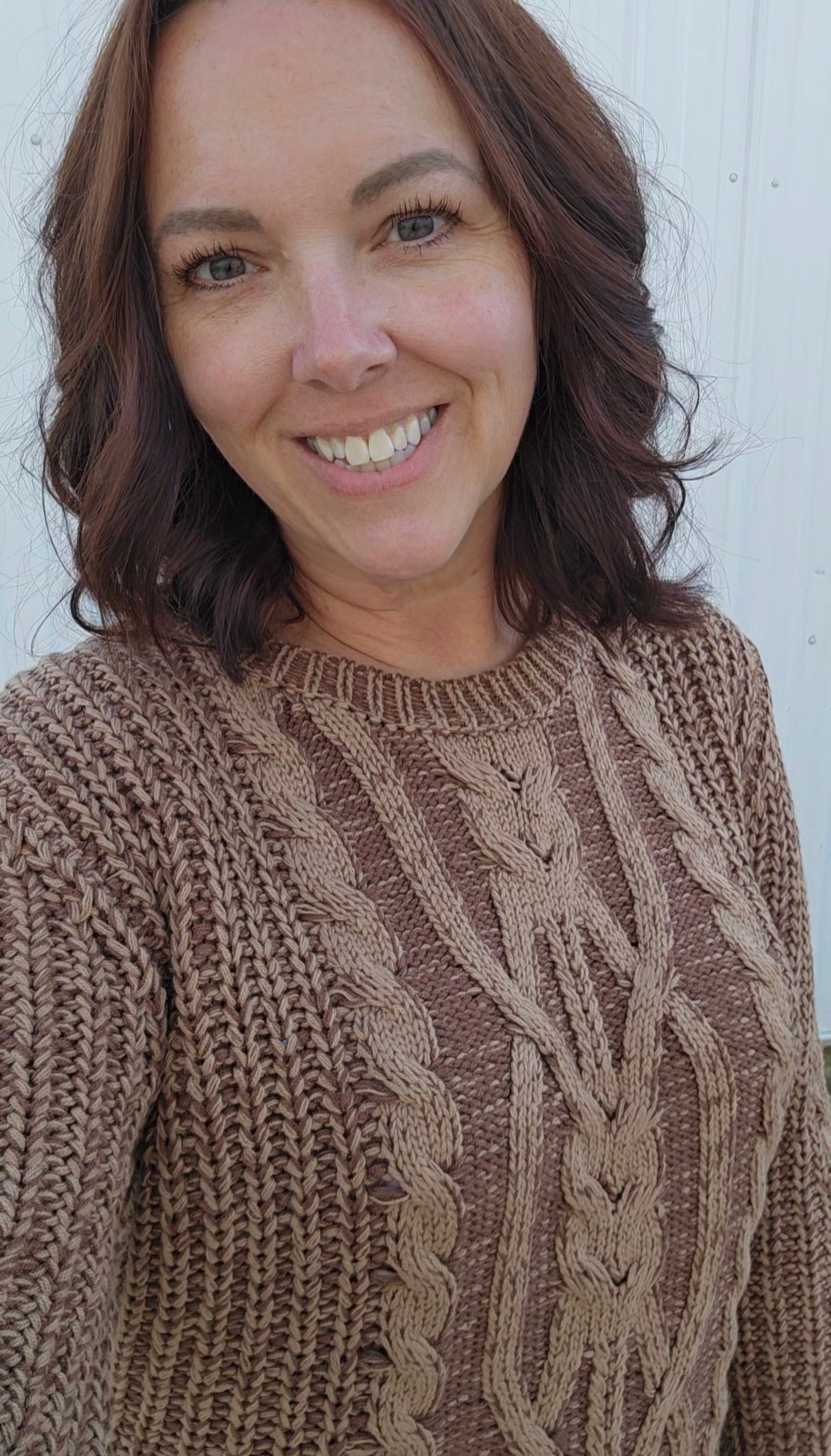 Cable Sweater Dress