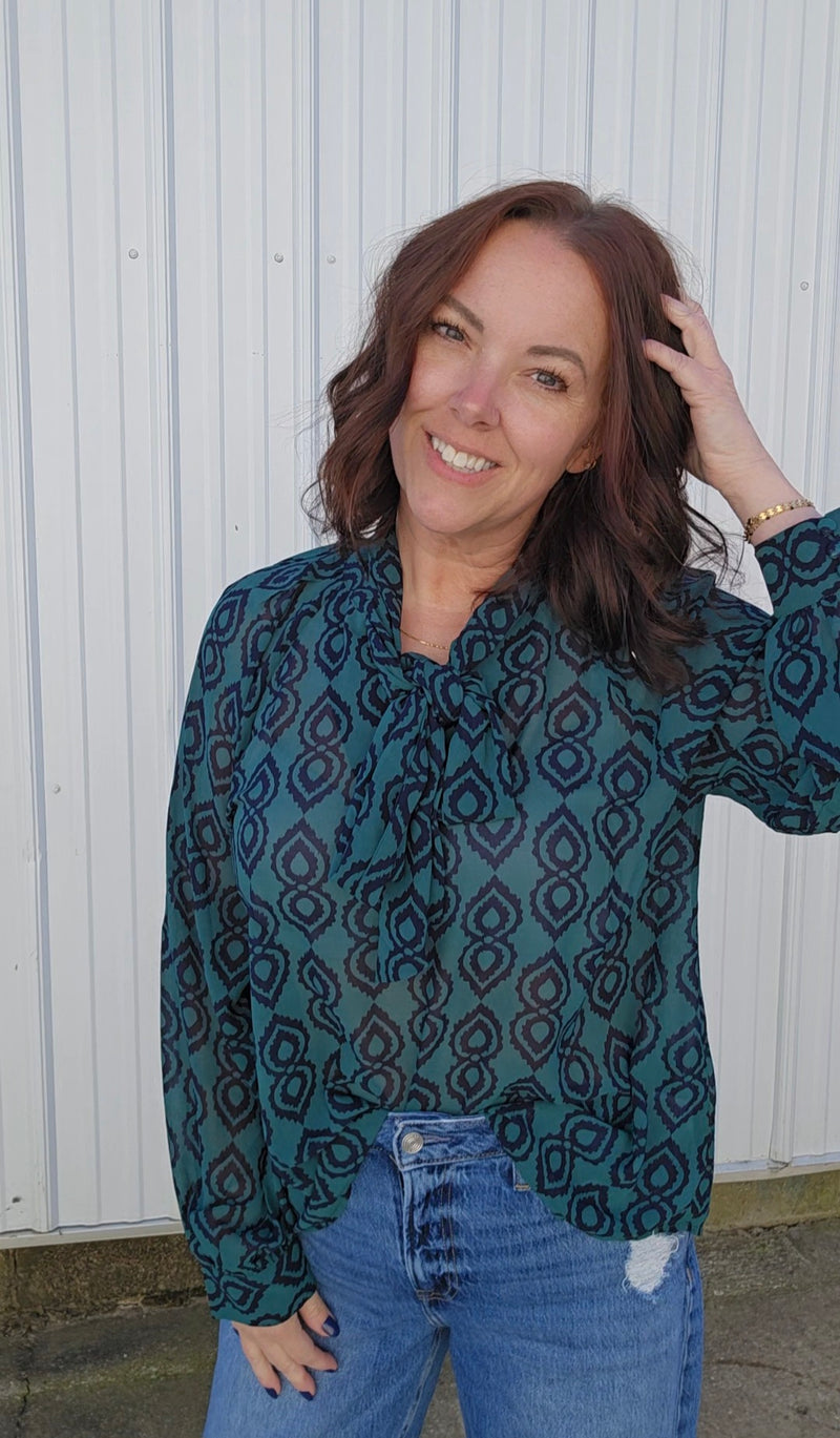 Cali Chiffon Blouse