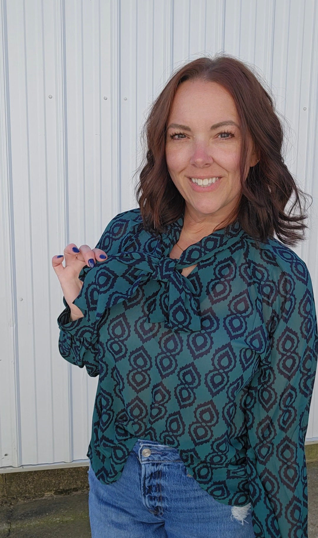 Cali Chiffon Blouse